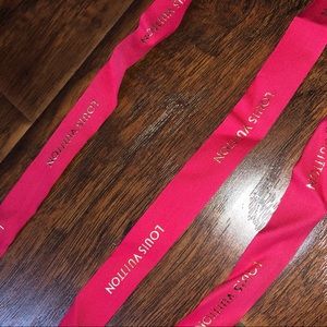 Louis Vuitton Red Ribbons